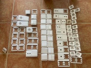 Enchufes, interruptores y mecanismos eléctricos