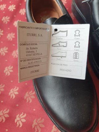 Zapatos Ituzzi Piel Vestir Talla 35 Nuevos