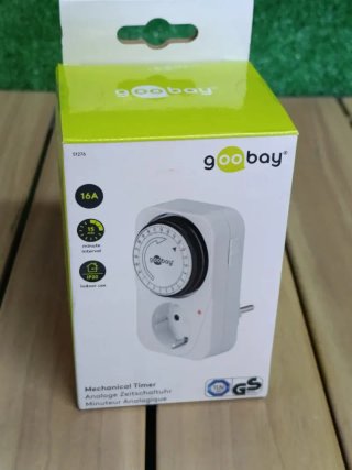 Temporizador Analógico Goobay 24H