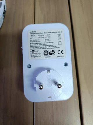 Temporizador Analógico Goobay 24H