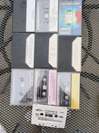 Lote Cintas Cassette Infantiles