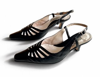 Zapatos negros tacón