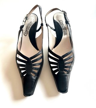 Zapatos negros tacón