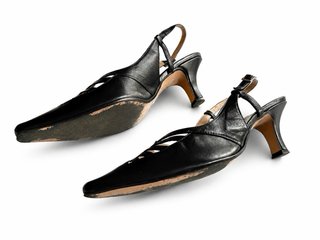 Zapatos negros tacón