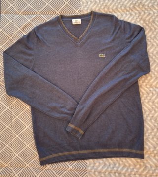 Jersey Lacoste Azul Talla M