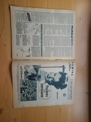 Revista vintage 1957 "El Hogar y la Moda" Gina...