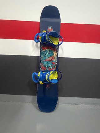 Tabla Snowboard Azul Casi Nueva
