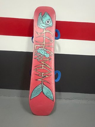 Tabla Snowboard Azul Casi Nueva
