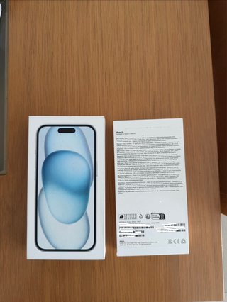 Caja iPhone 15 Azul
