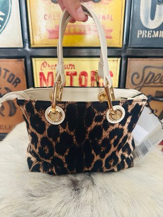 Bolso Lola Casademunt Animal Print Nuevo