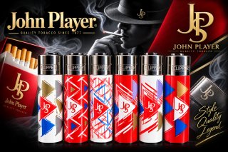 Set di 6 accendini Clipper John Player