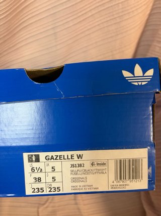 Adidas Gazelle Talla 38 Nuevas Sin Uso