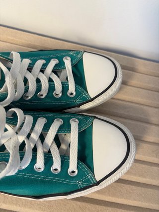 Converse All Star Talla 42 Verde Azulado