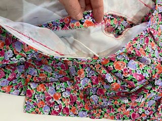 340 Traje Sevillana Talla 38 Floral