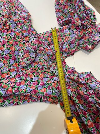 340 Traje Sevillana Talla 38 Floral