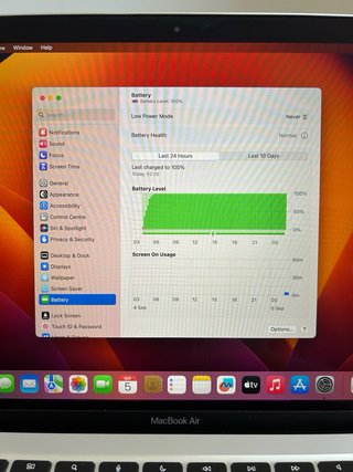 MacBook Air M1 2020 8GB 256GB Plata