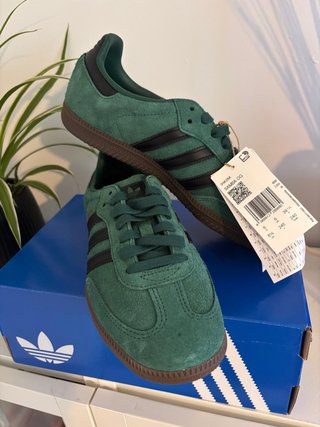 Adidas Samba OG Verde/Negro Talla 39.