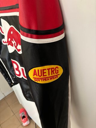 Chaqueta Moto Vintage Red Bull