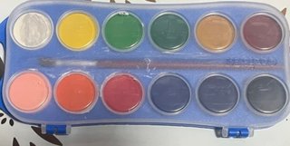 Set 6 Botes Pintura Acrílica y Acuarela 22ml