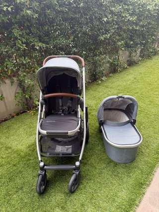 Cochecito Uppababy Cruz V2 + Capazo + adicionales