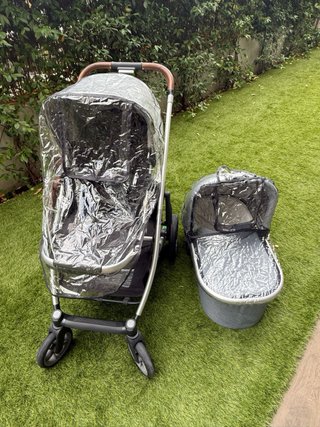 Cochecito Uppababy Cruz V2 + Capazo + adicionales