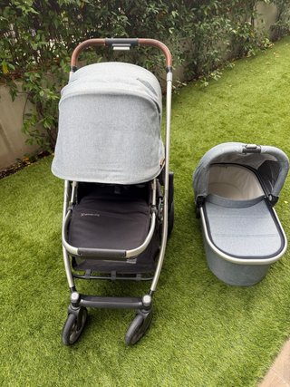 Cochecito Uppababy Cruz V2 + Capazo + adicionales