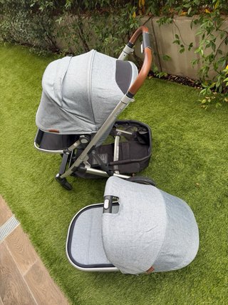 Cochecito Uppababy Cruz V2 + Capazo + adicionales
