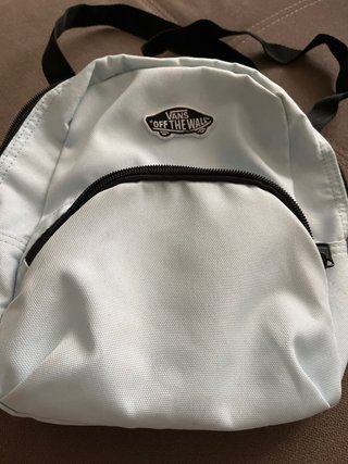 Mochila pequeña Vans azul y negra
