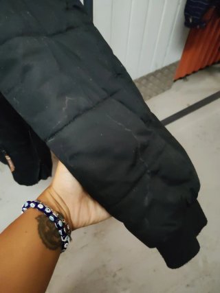 Abrigo Maternidad Portabebés Negro Talla Única