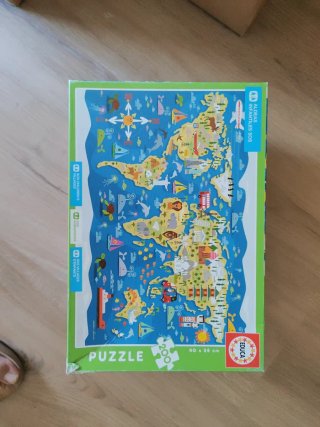 Lote 7 Puzzles Infantiles Clementoni Ravensburger