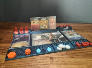 Tablero jugador. Dune: Imperium y Uprising