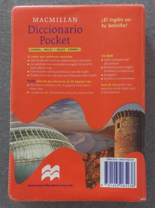 MacMillan Diccionario Pocket Español/Ingles Ingl..