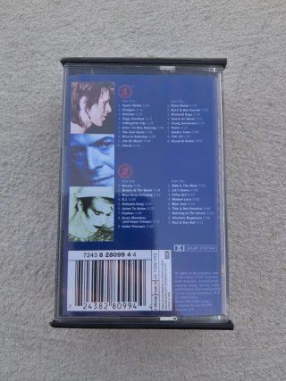 David Bowie The Singles Collection 1 & 2 Cassetta