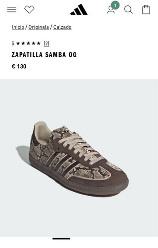 Adidas Samba OG Zapatilla Beige/Marrón