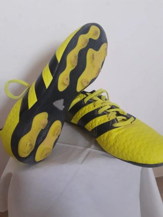 Scarpette Adidas Calcio Giallo/Nero Taglia 37