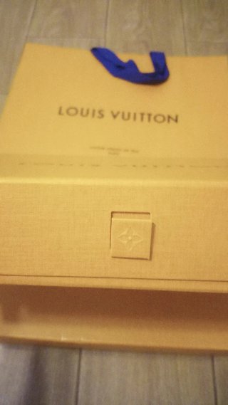 Lote de dos Caja Louis Vuitton Naranja