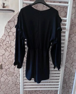 Tutina Corta Stradivarius Nera TG M