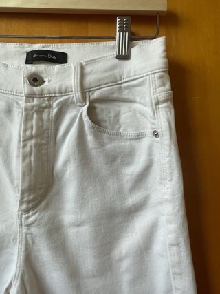 Pack 2 Pantalones Massimo Dutti Blancos