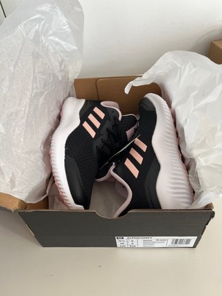 Zapatillas Adidas AlphaComfy Negras y Rosas Talla