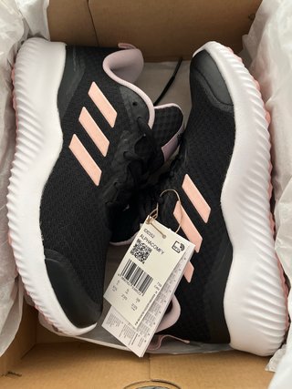 Zapatillas Adidas AlphaComfy Negras y Rosas Talla