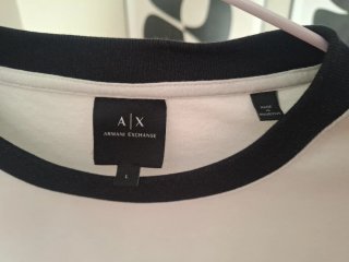 Sudadera Armani Exchange Blanca