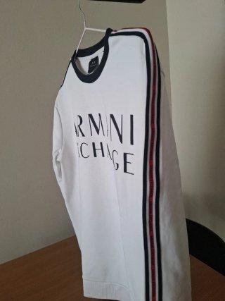 Sudadera Armani Exchange Blanca