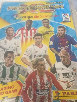 Cartas Adrenalyn XL LaLiga Santander 17-18