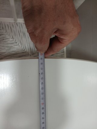 Mesa de cocina extensible blanca con 4 sillas
