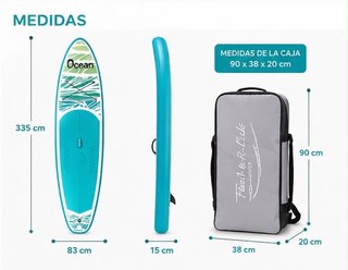 Tabla Paddle Surf Inflable Funwater Ocean