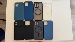 Confezione da 8 custodie per iPhone 12