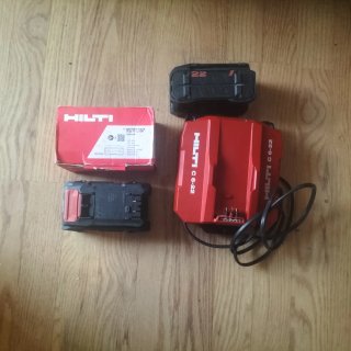 Hilti TE 6-22 Martillo + AG 4S-22 Amoladora
