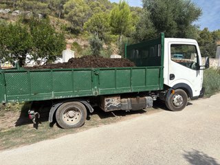 Estiércol de caballo madurado