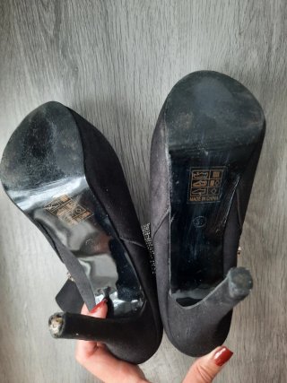 Botines Fiesta Taconazo Plataforma Tulipano T 37