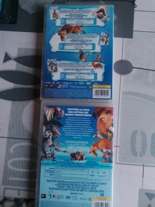Pack 2 DVDs Ice Age Trilogía y 4